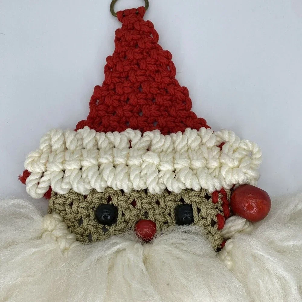 Unbranded vintage macrame